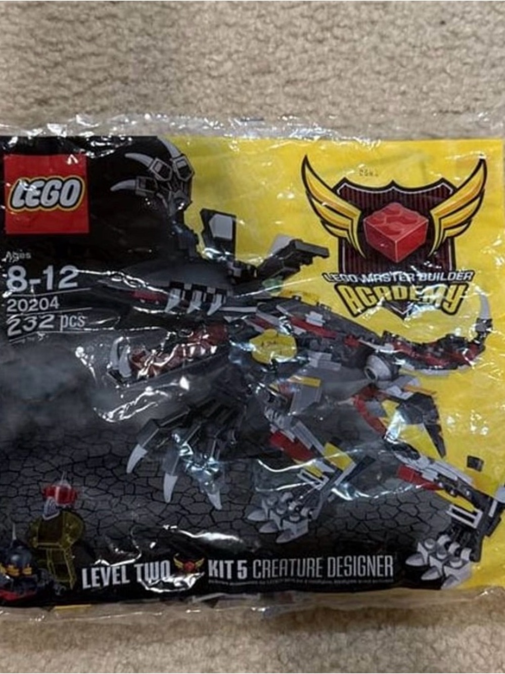 LEGO Master Builder Academy Level 2 Kit 5 Creature Designer 20204